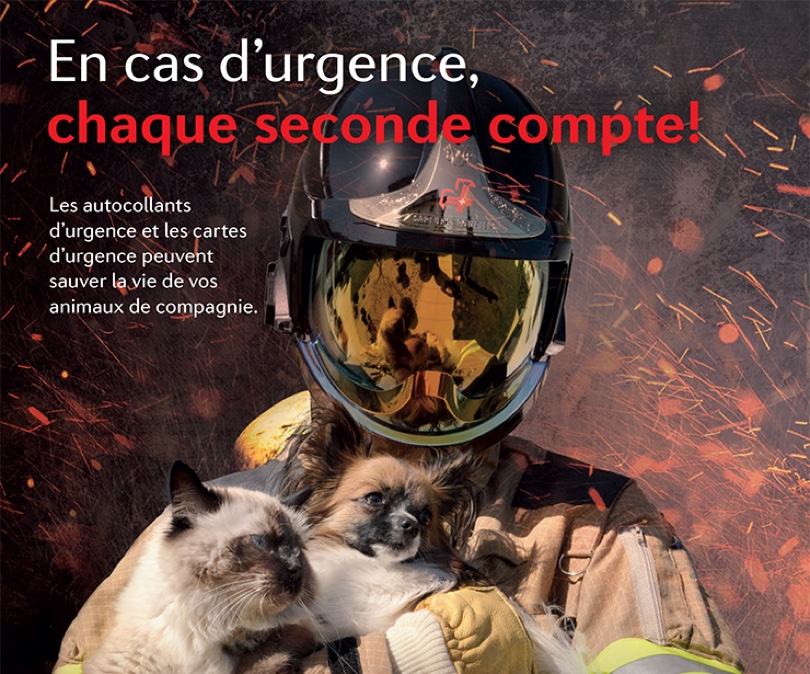 Visuel d'affiche : En cas d'urgence, chaque seconde compte